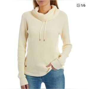 Lauren Ralph Lauren Cream Cowl Neck Sweater